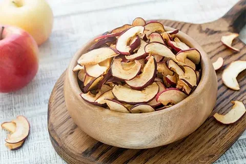 تصویر 1 از خرید میوه خشک سیب + قیمت فروش استثنایی
